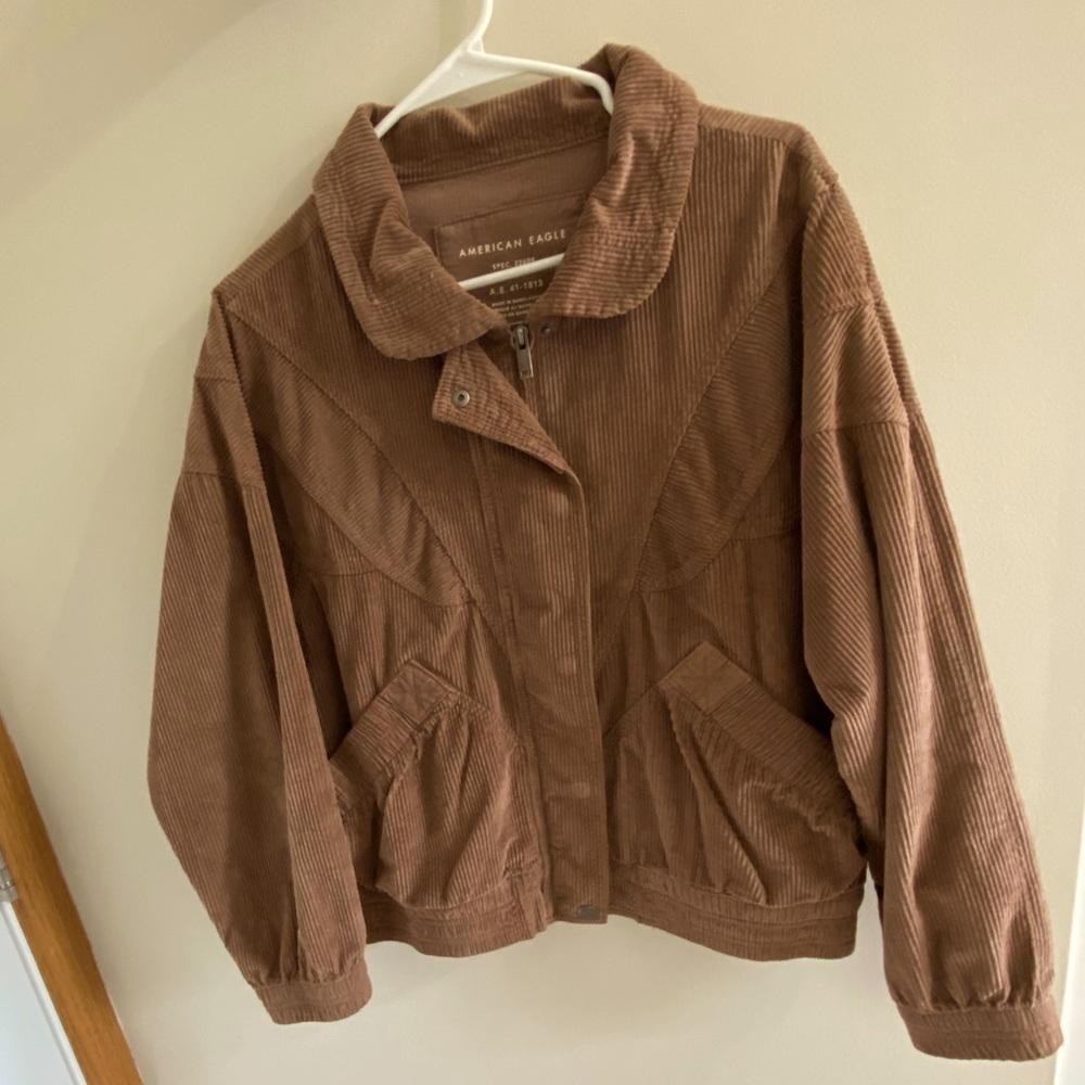 Corduroy American Eagle Jacket